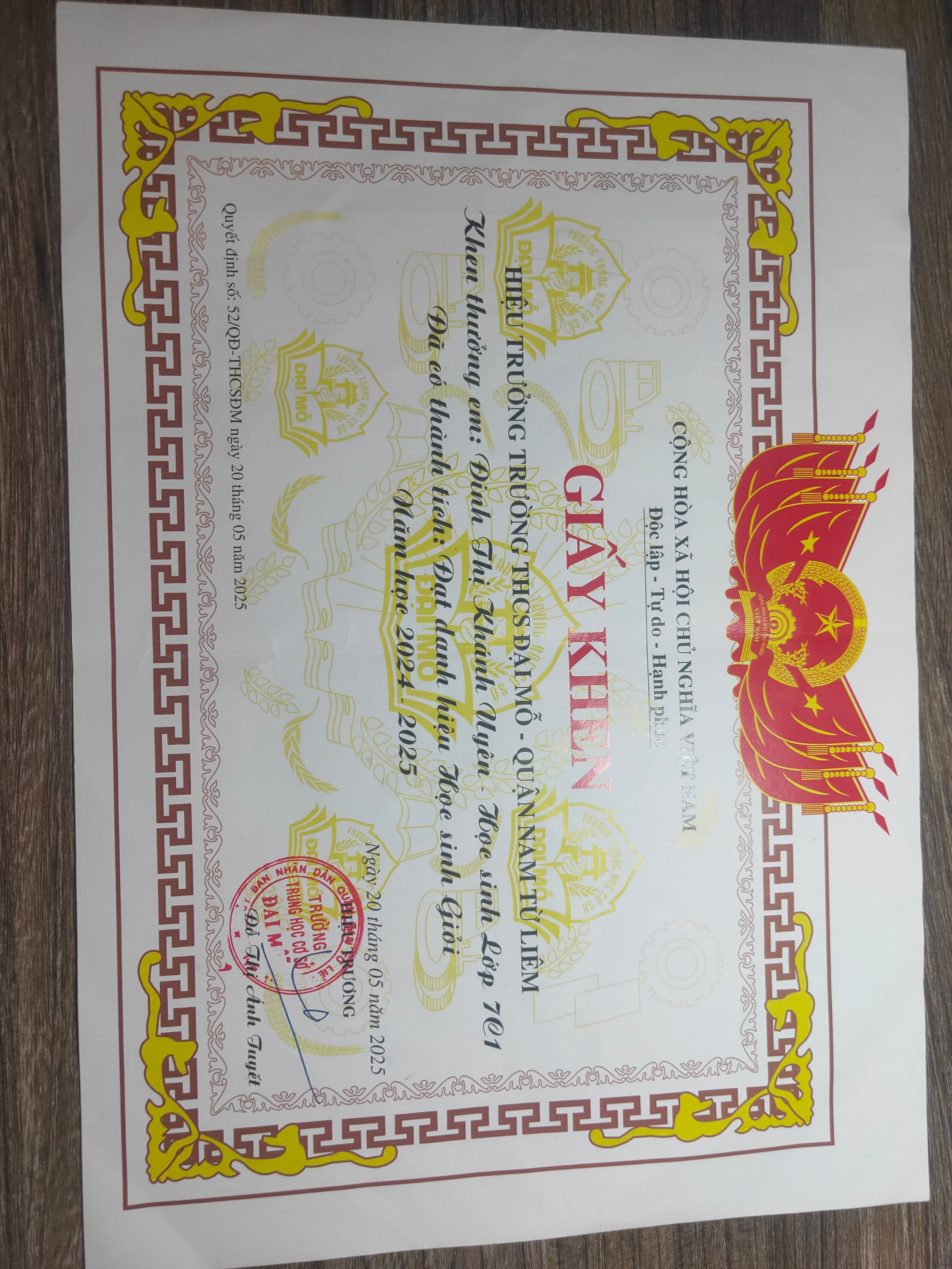 Học Sinh Giỏi Lớp 7🥇